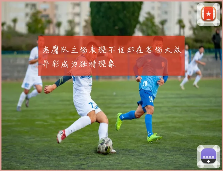 老鹰队主场表现不佳却在客场大放异彩成为独特现象